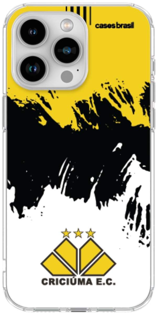 Capinha para Celular Criciúma Estampa Oficial 03