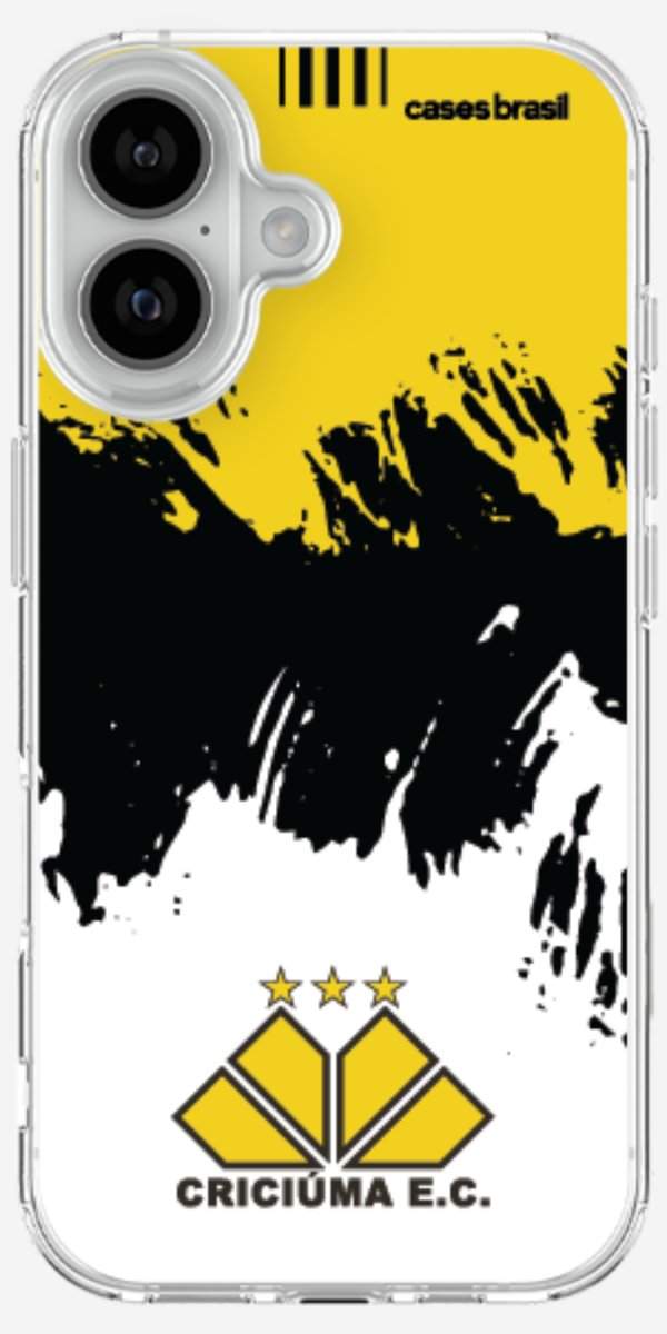 Capinha para Celular Criciúma Estampa Oficial 03
