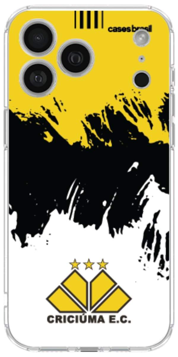 Capinha para Celular Criciúma Estampa Oficial 03