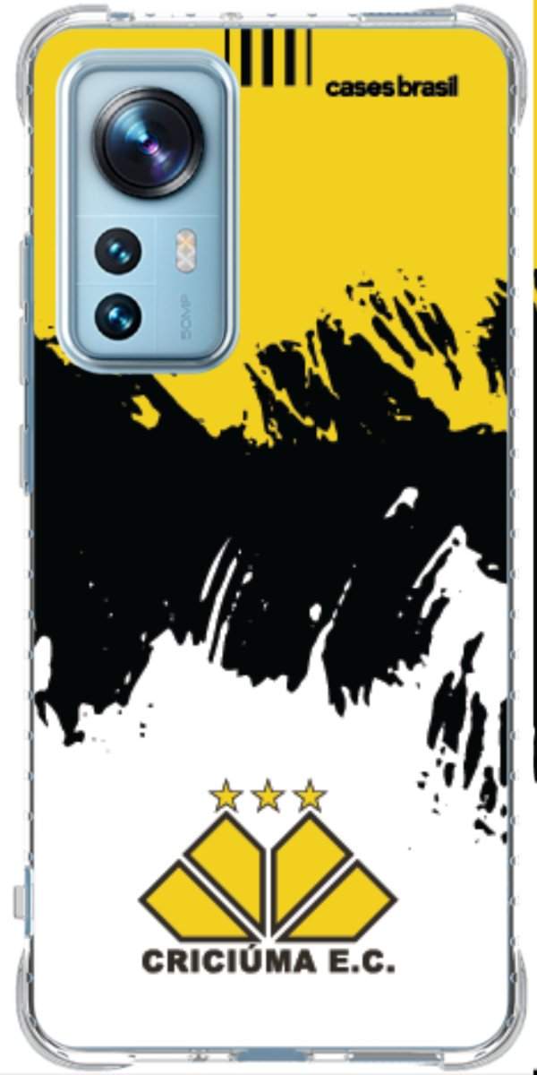 Capinha para Celular Criciúma Estampa Oficial 03