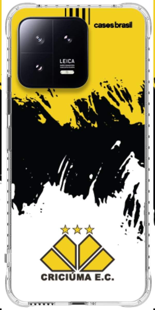 Capinha para Celular Criciúma Estampa Oficial 03
