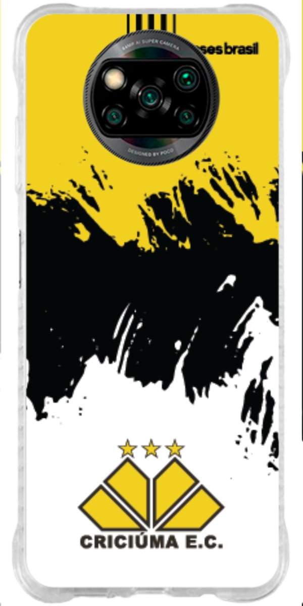 Capinha para Celular Criciúma Estampa Oficial 03