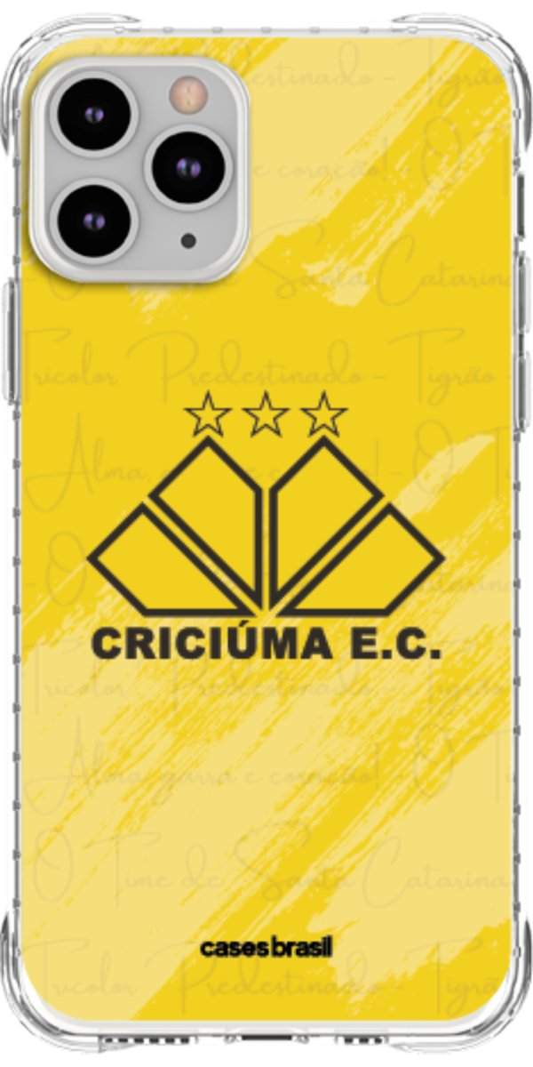 Capinha para Celular Criciúma Estampa Oficial 04