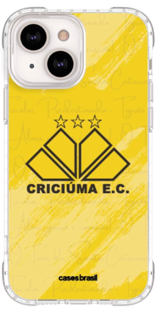 Capinha para Celular Criciúma Estampa Oficial 04
