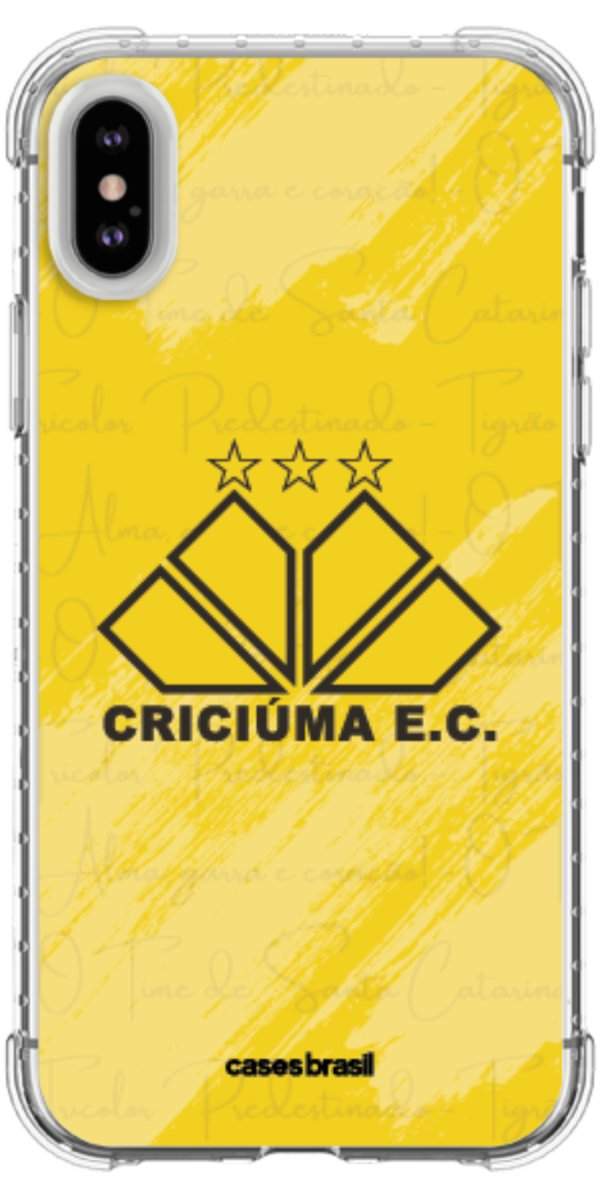 Capinha para Celular Criciúma Estampa Oficial 04
