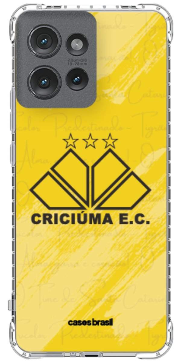 Capinha para Celular Criciúma Estampa Oficial 04