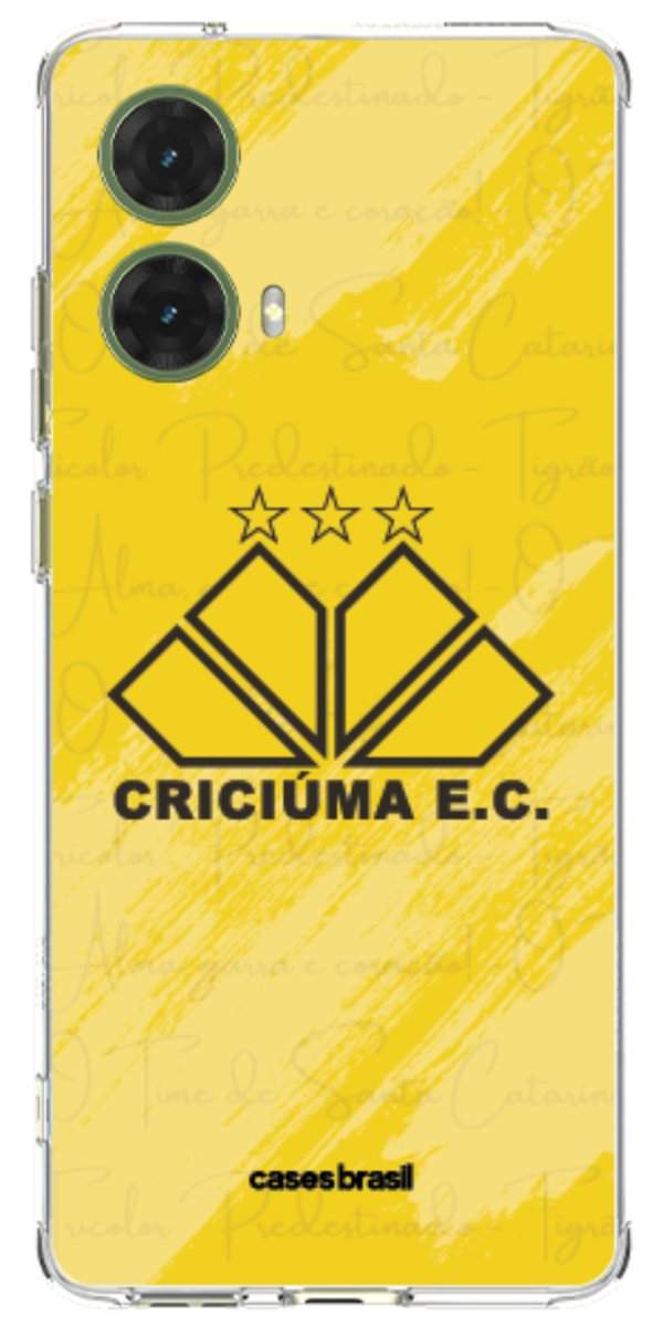 Capinha para Celular Criciúma Estampa Oficial 04