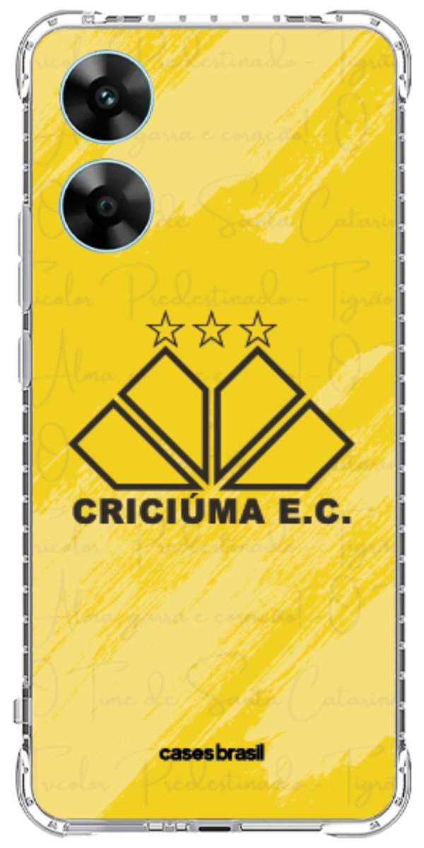 Capinha para Celular Criciúma Estampa Oficial 04