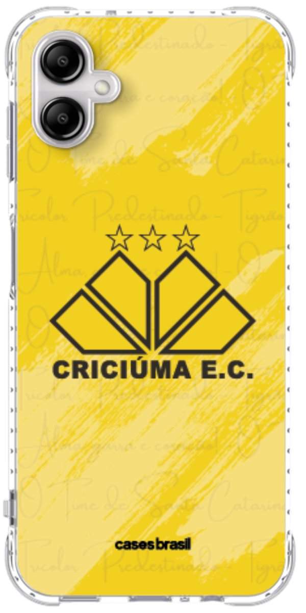 Capinha para Celular Criciúma Estampa Oficial 04