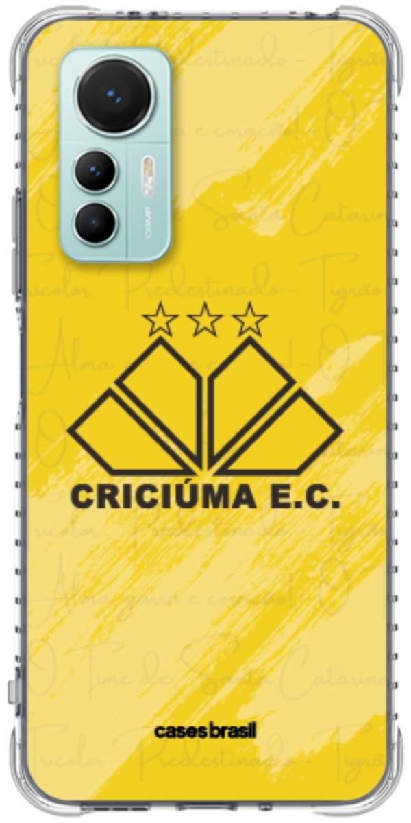 Capinha para Celular Criciúma Estampa Oficial 04