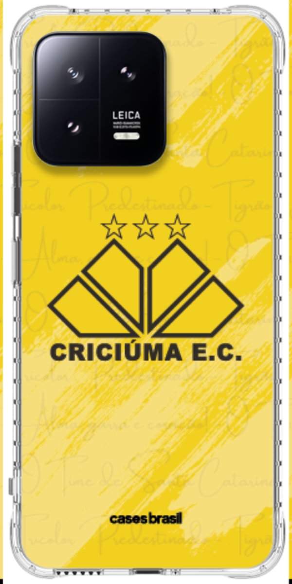 Capinha para Celular Criciúma Estampa Oficial 04