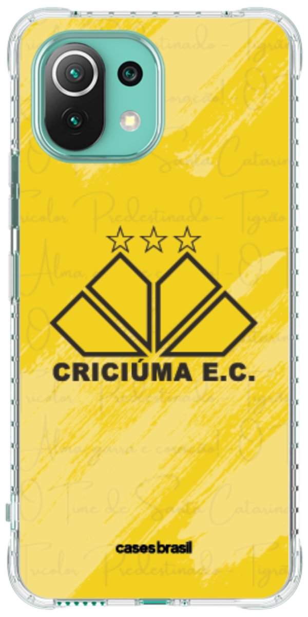 Capinha para Celular Criciúma Estampa Oficial 04