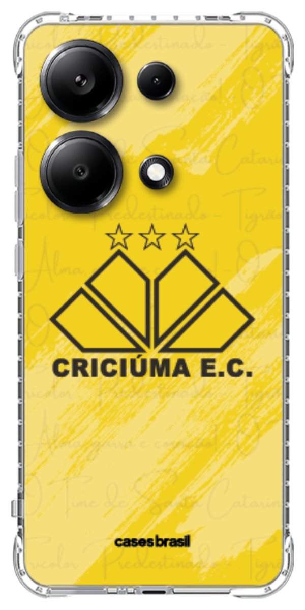 Capinha para Celular Criciúma Estampa Oficial 04