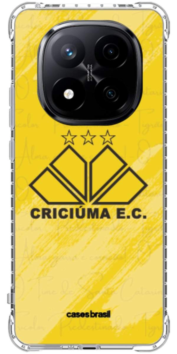 Capinha para Celular Criciúma Estampa Oficial 04