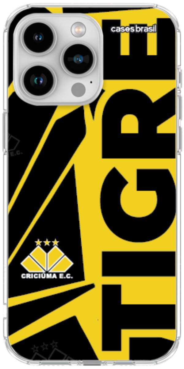 Capinha para Celular Criciúma Estampa Oficial 06