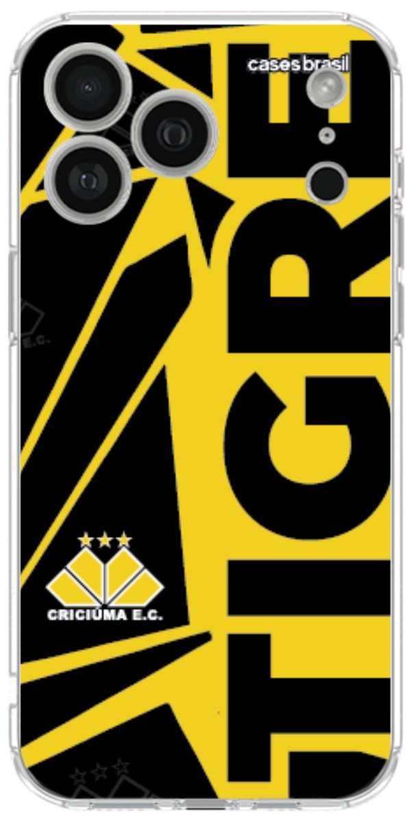 Capinha para Celular Criciúma Estampa Oficial 06