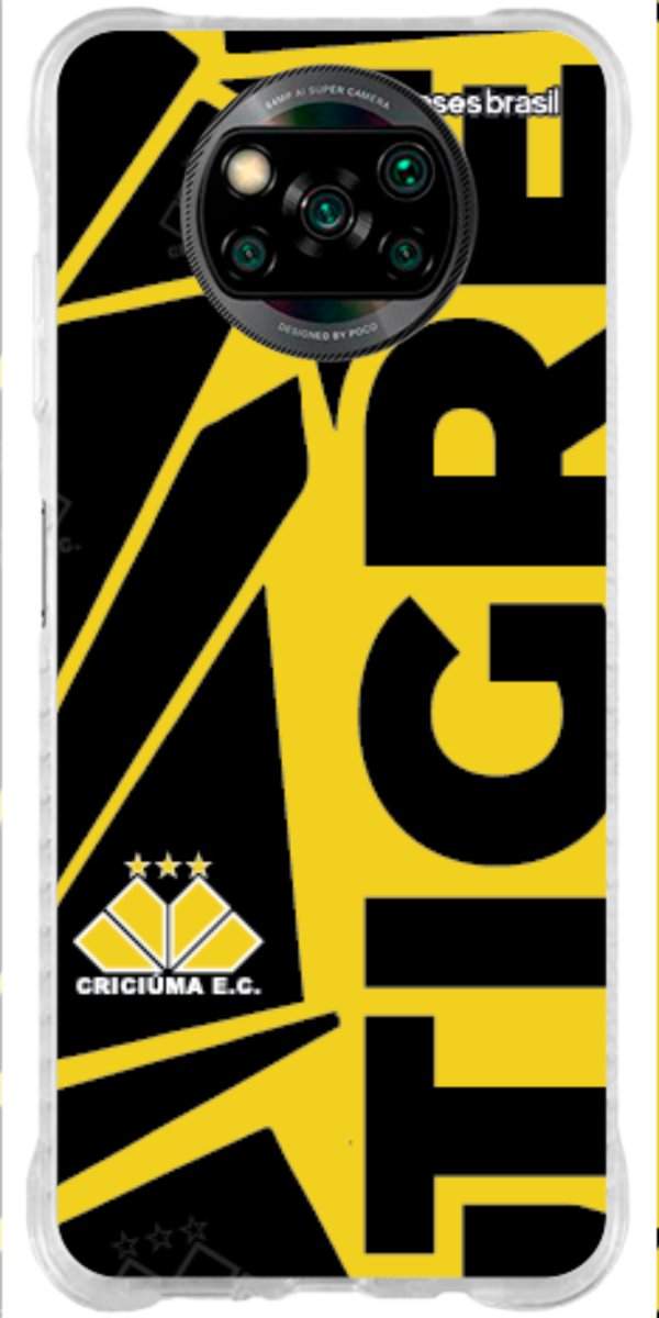 Capinha para Celular Criciúma Estampa Oficial 06