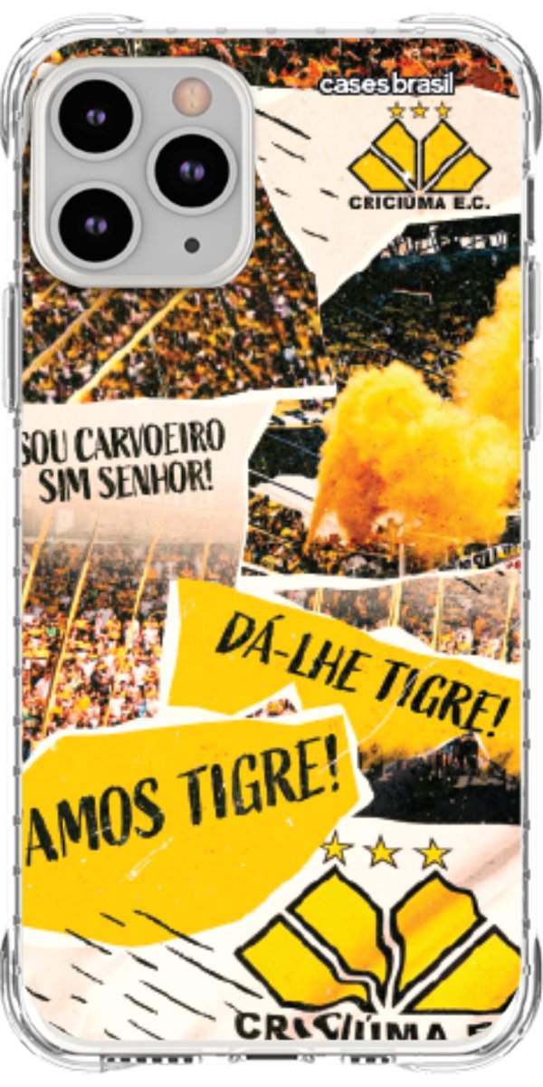 Capinha para Celular Criciúma Estampa Oficial 07