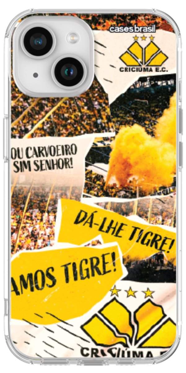 Capinha para Celular Criciúma Estampa Oficial 07