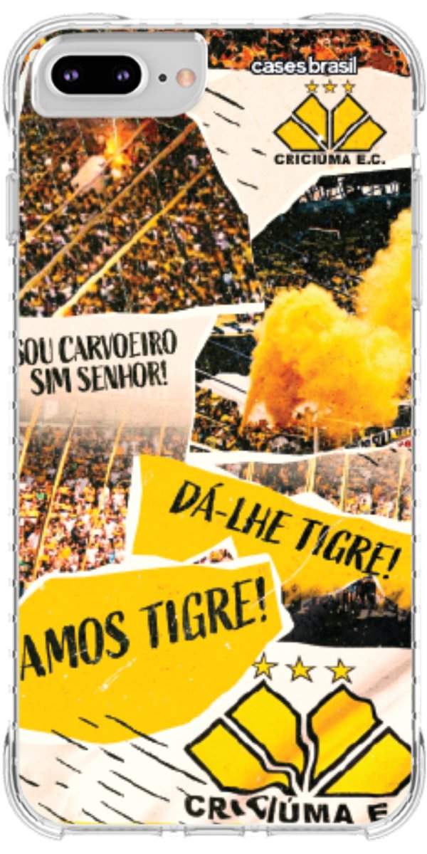 Capinha para Celular Criciúma Estampa Oficial 07