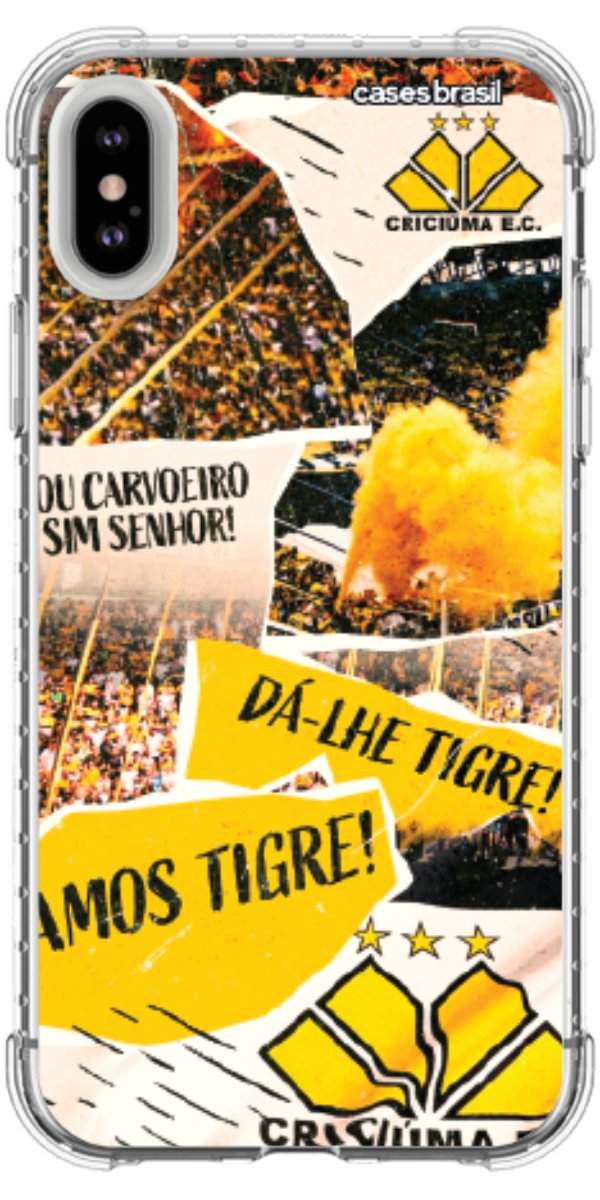 Capinha para Celular Criciúma Estampa Oficial 07