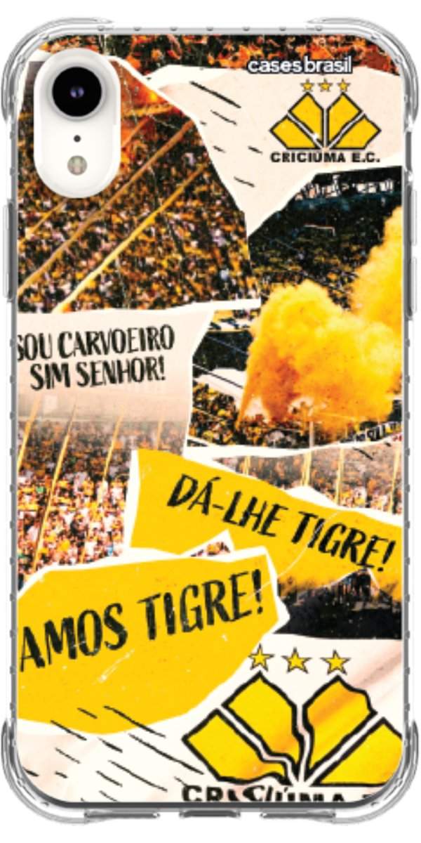 Capinha para Celular Criciúma Estampa Oficial 07