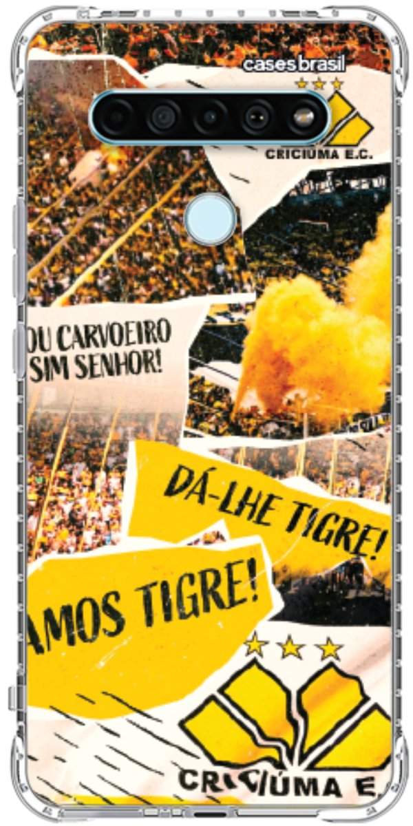 Capinha para Celular Criciúma Estampa Oficial 07