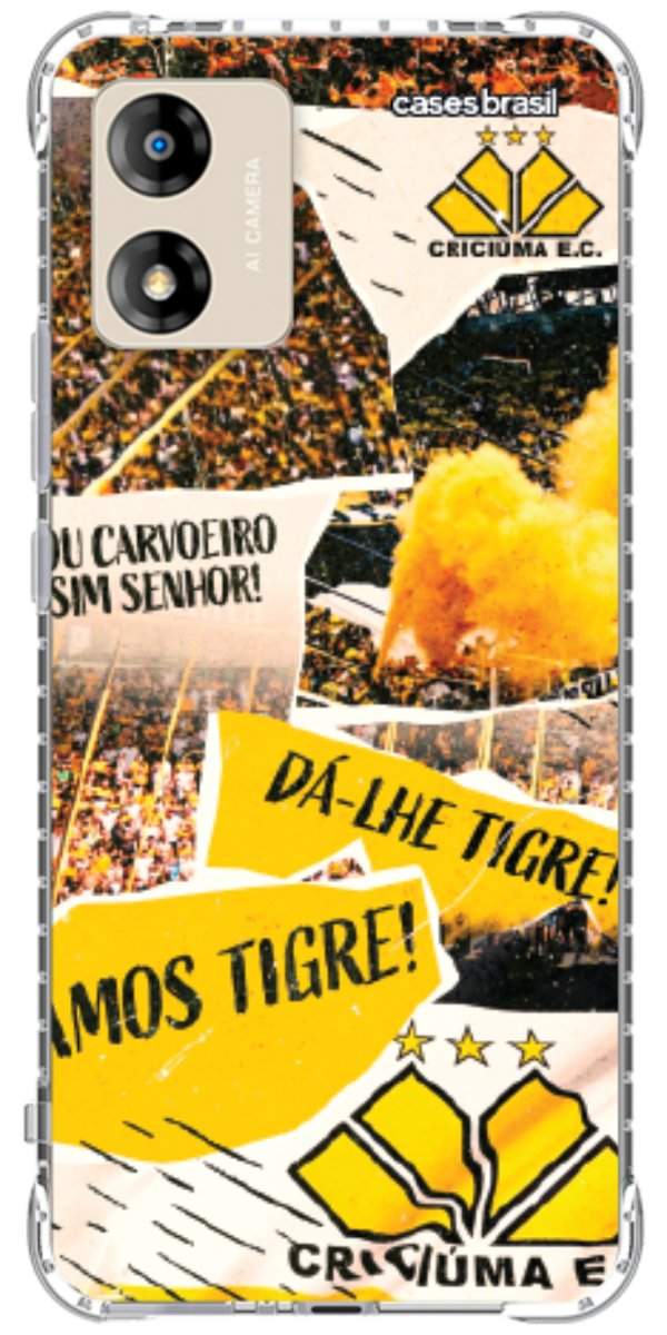 Capinha para Celular Criciúma Estampa Oficial 07