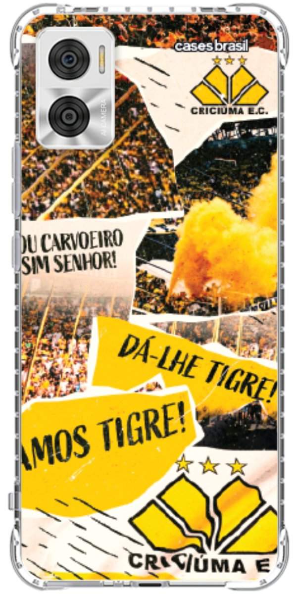 Capinha para Celular Criciúma Estampa Oficial 07