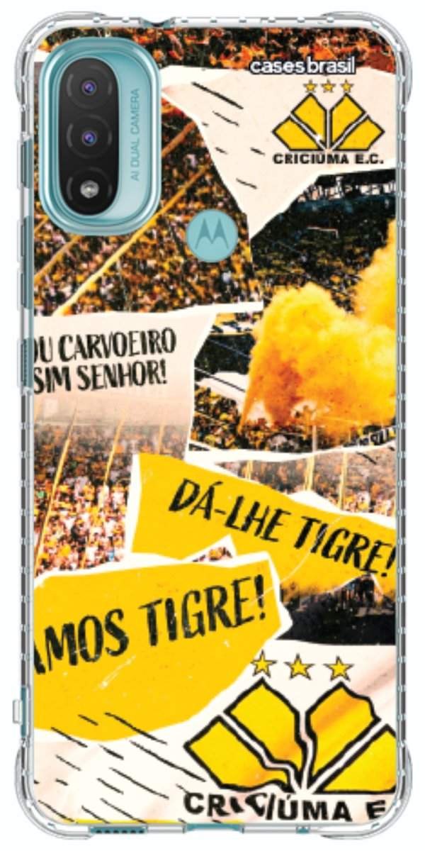 Capinha para Celular Criciúma Estampa Oficial 07