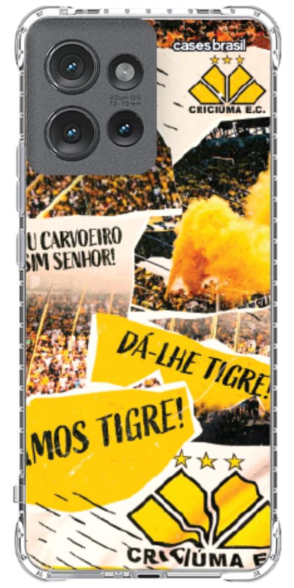 Capinha para Celular Criciúma Estampa Oficial 07