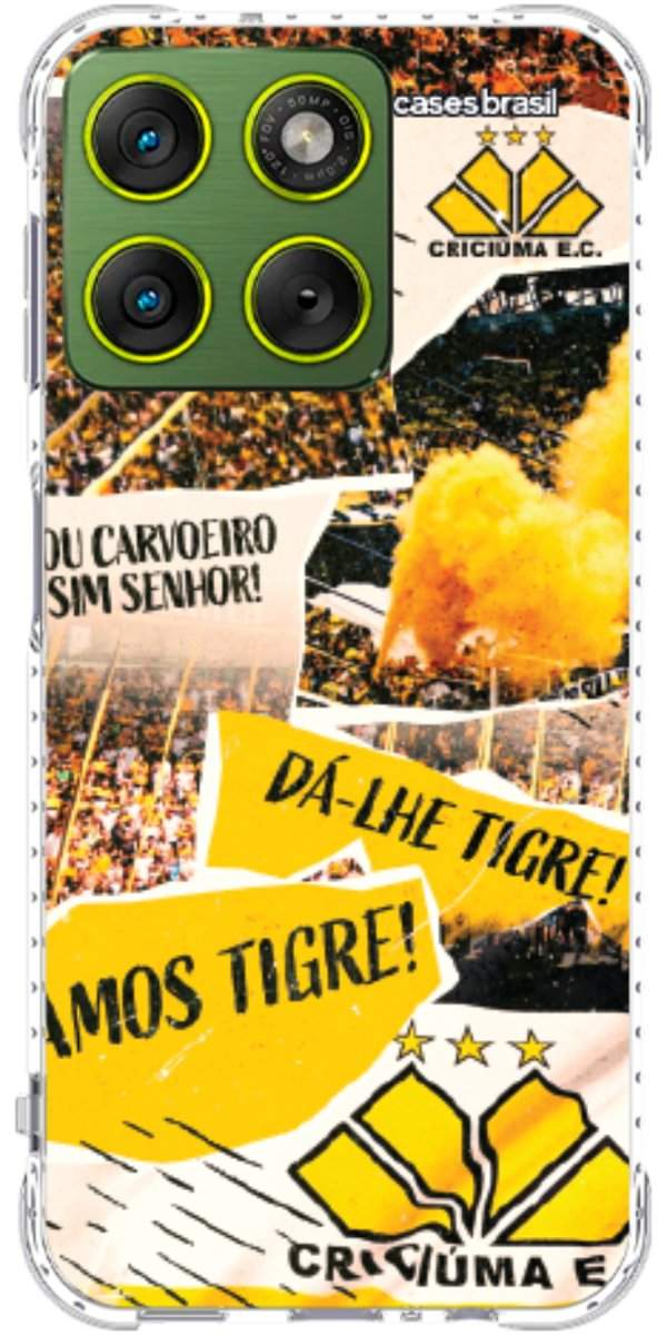 Capinha para Celular Criciúma Estampa Oficial 07
