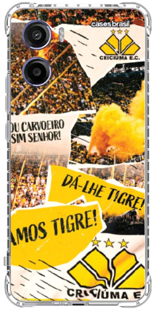Capinha para Celular Criciúma Estampa Oficial 07