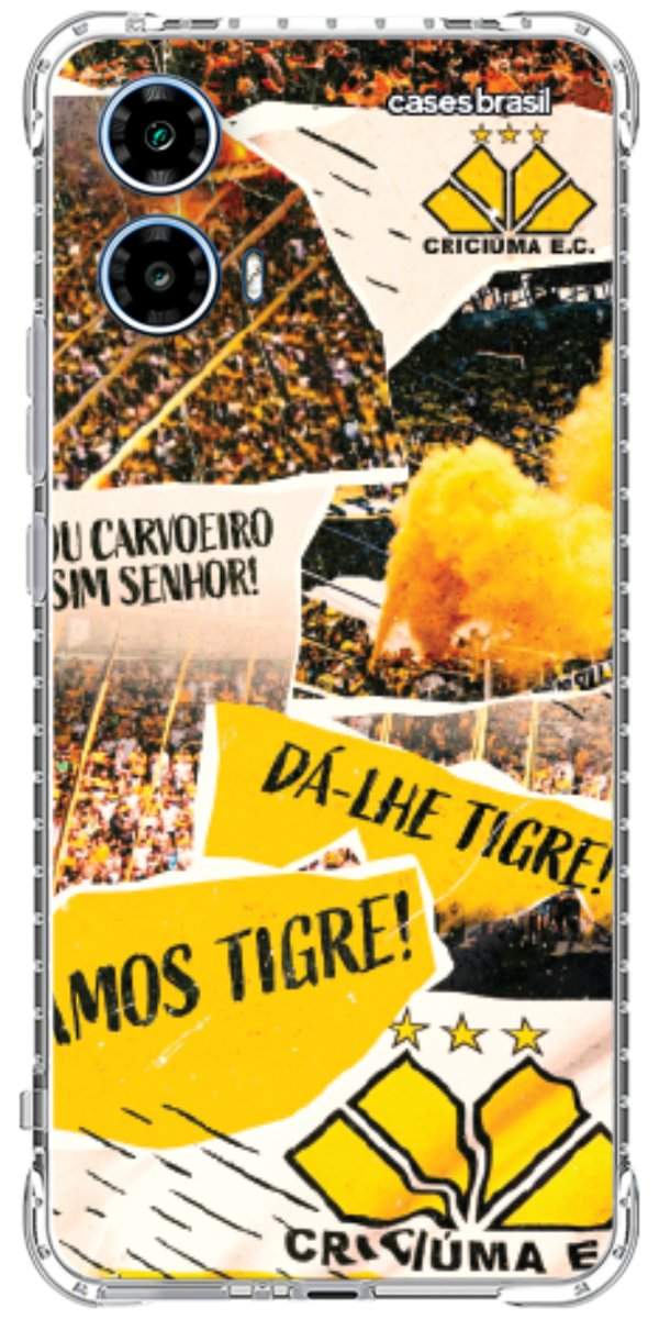Capinha para Celular Criciúma Estampa Oficial 07