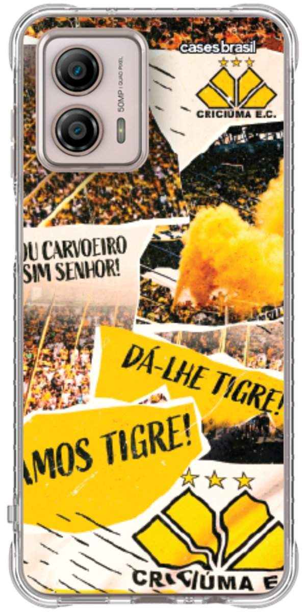 Capinha para Celular Criciúma Estampa Oficial 07