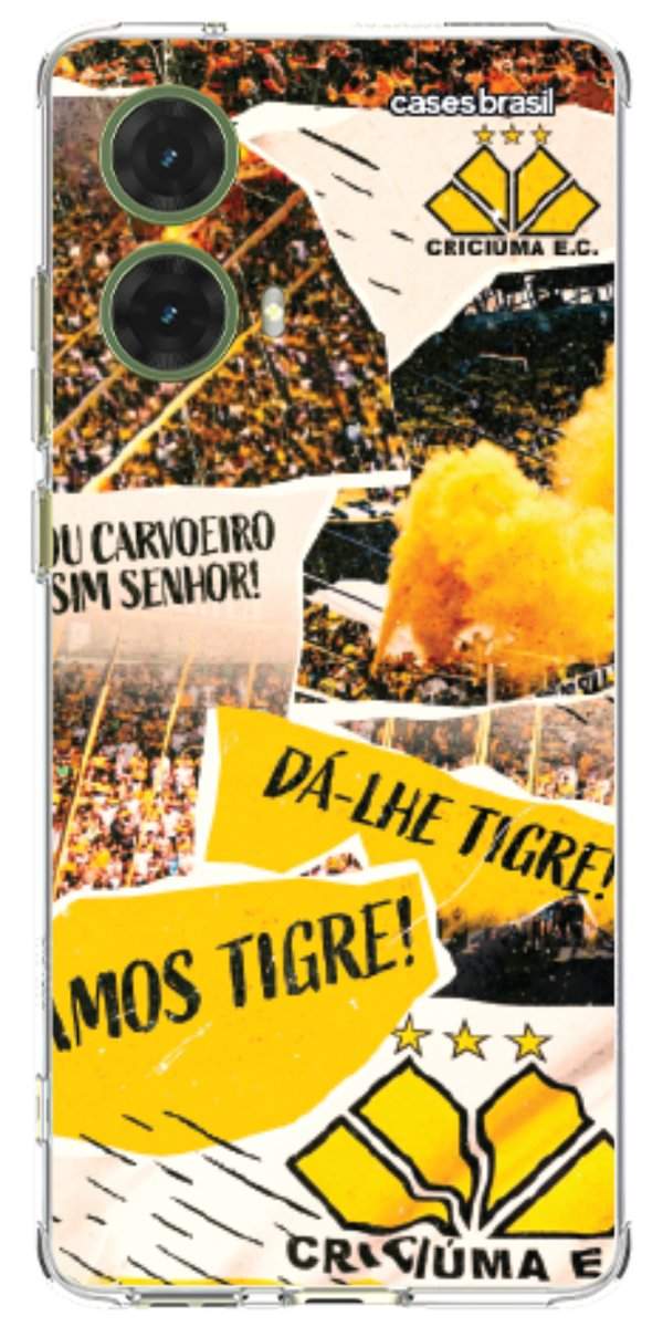 Capinha para Celular Criciúma Estampa Oficial 07
