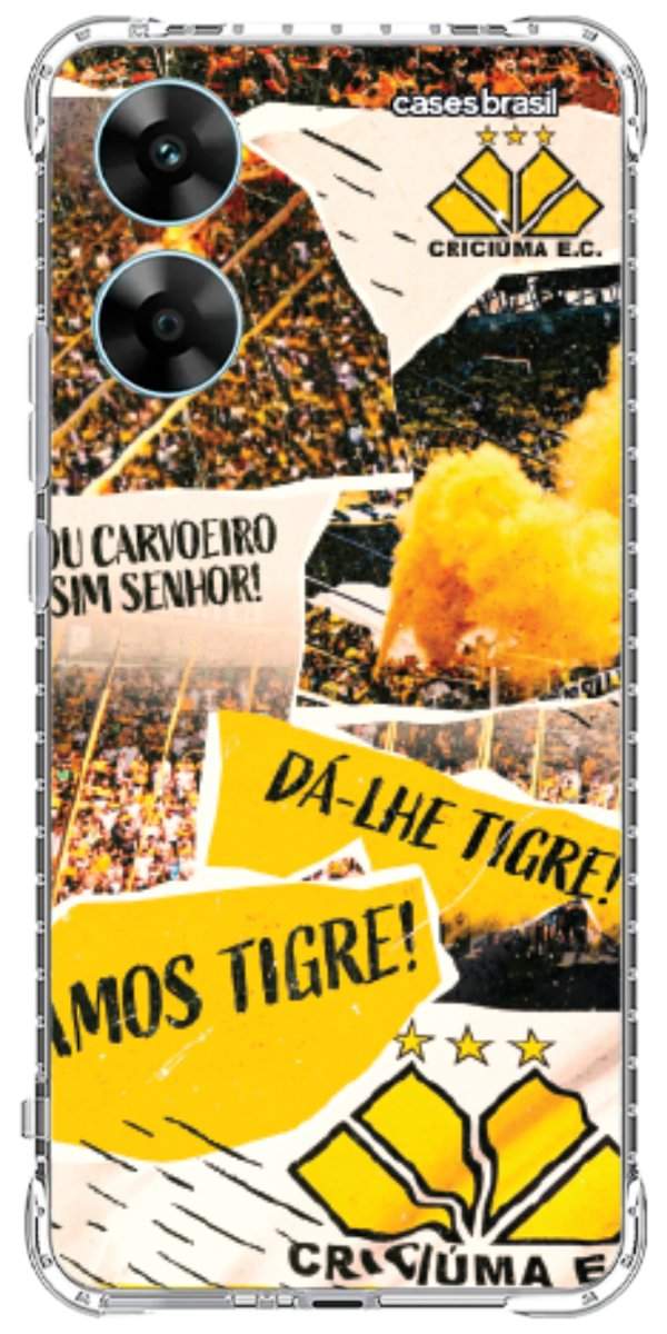 Capinha para Celular Criciúma Estampa Oficial 07