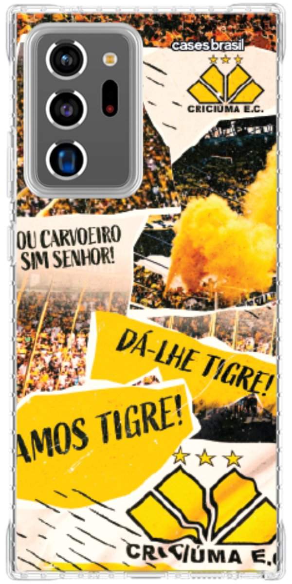 Capinha para Celular Criciúma Estampa Oficial 07