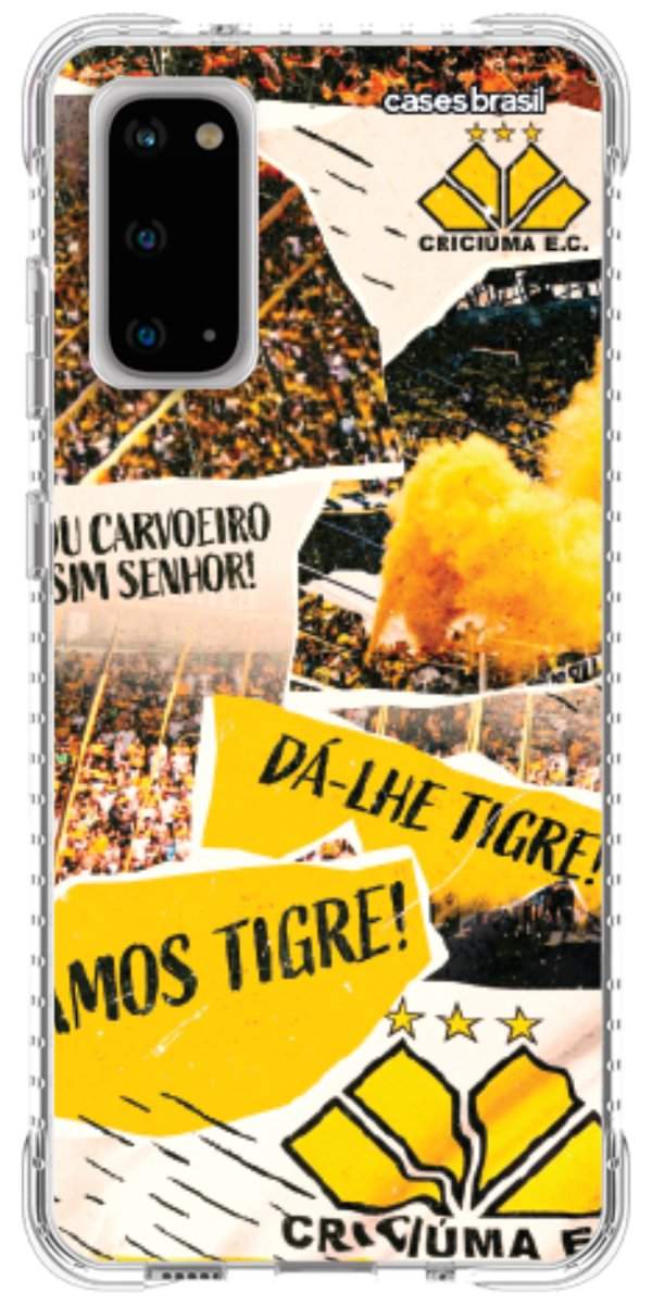 Capinha para Celular Criciúma Estampa Oficial 07