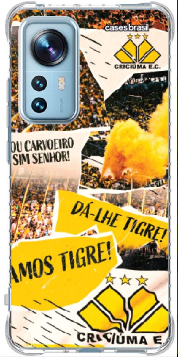 Capinha para Celular Criciúma Estampa Oficial 07