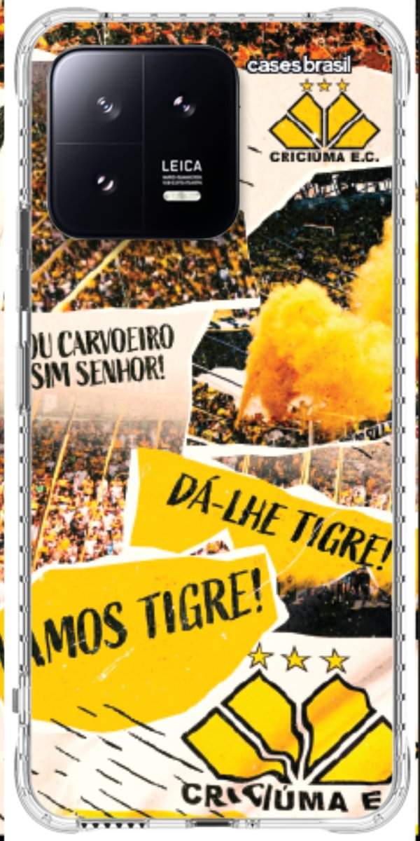 Capinha para Celular Criciúma Estampa Oficial 07