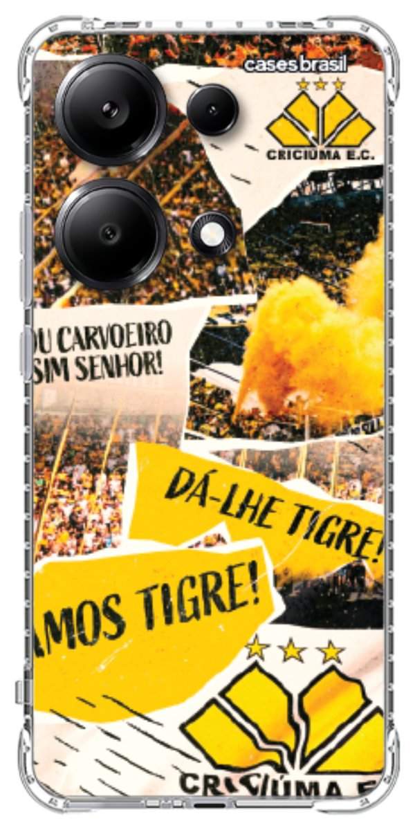 Capinha para Celular Criciúma Estampa Oficial 07