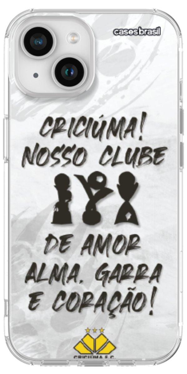 Capinha para Celular Crciúma Estampa Oficial 09