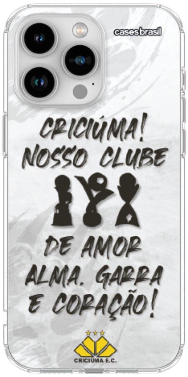 Capinha para Celular Crciúma Estampa Oficial 09