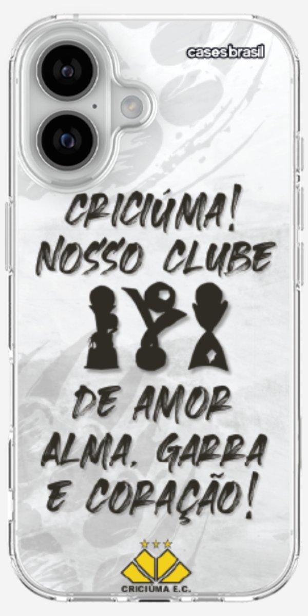 Capinha para Celular Crciúma Estampa Oficial 09