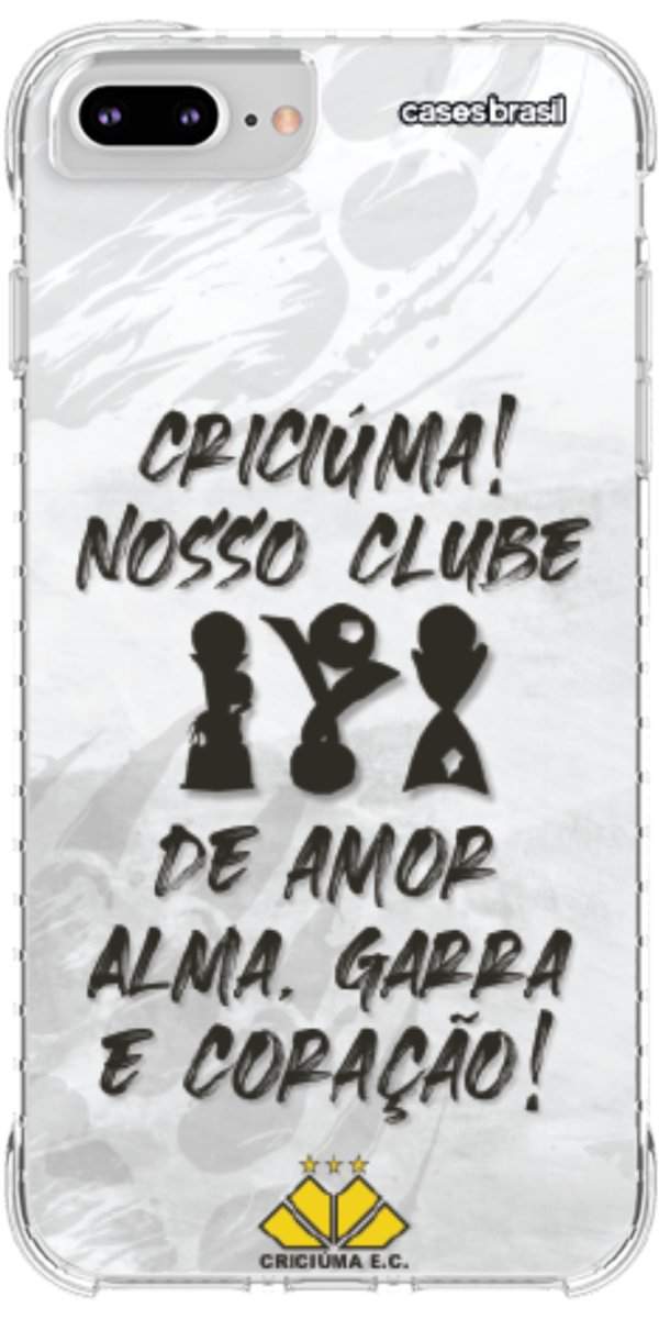Capinha para Celular Crciúma Estampa Oficial 09
