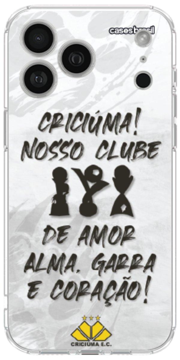 Capinha para Celular Crciúma Estampa Oficial 09