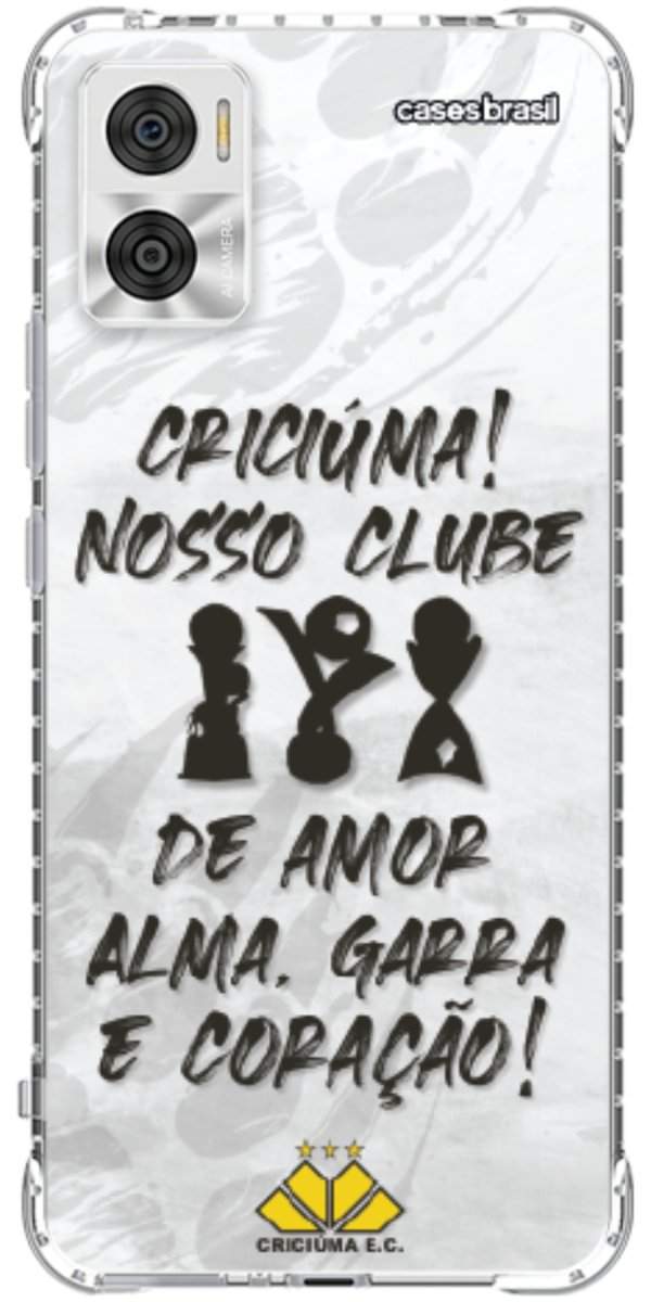 Capinha para Celular Crciúma Estampa Oficial 09