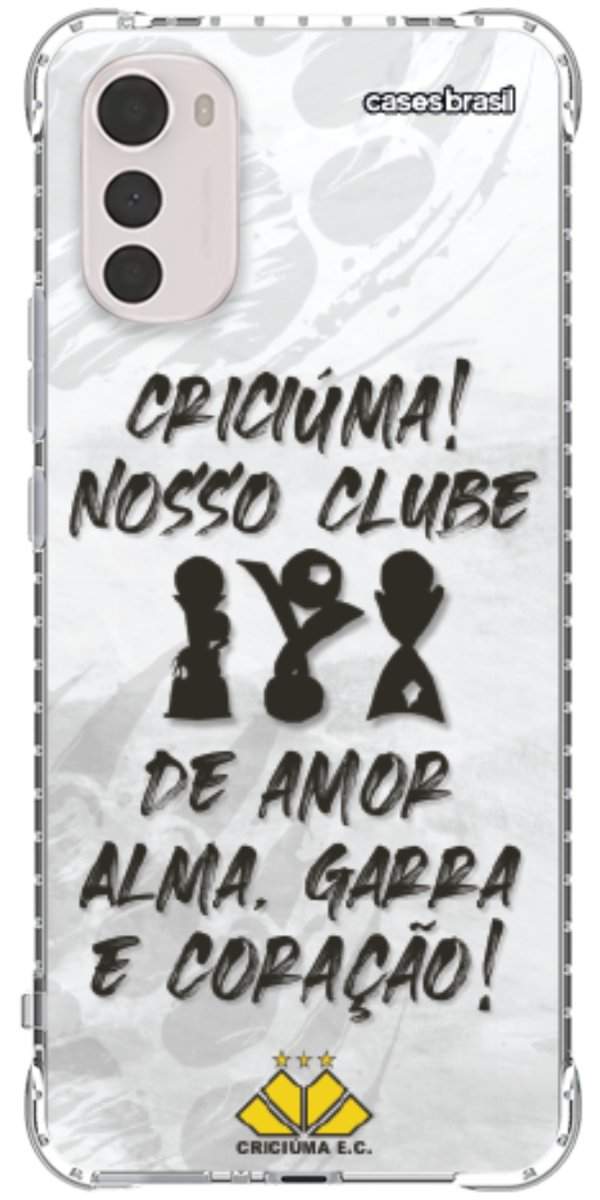 Capinha para Celular Crciúma Estampa Oficial 09