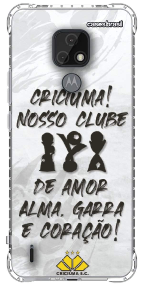 Capinha para Celular Crciúma Estampa Oficial 09